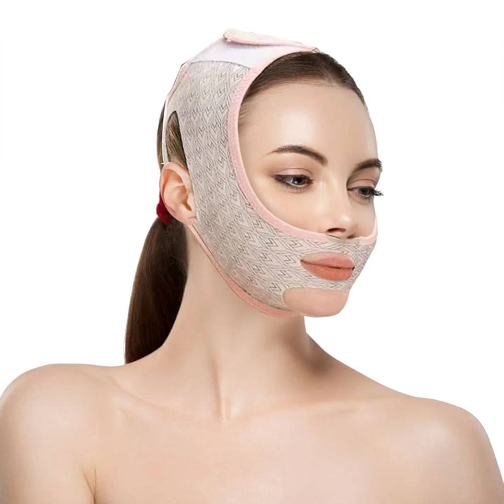 Amazon.com: MZLUWM Beauty Face Sculpting Sleep Mask, Double